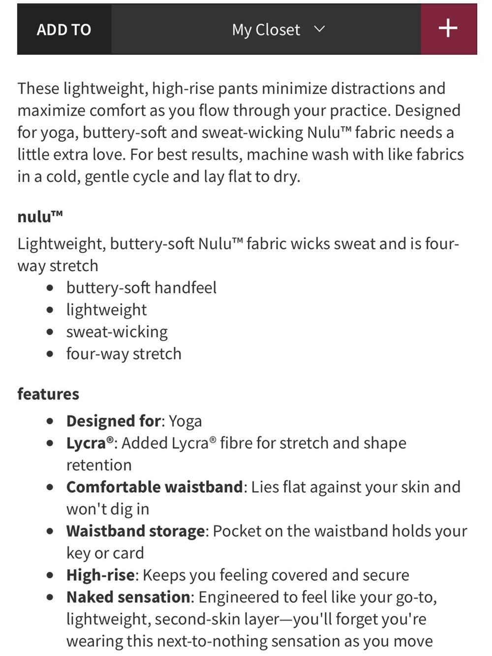Lululemon Align Leggings, Size 0 - Picture 3 of 6